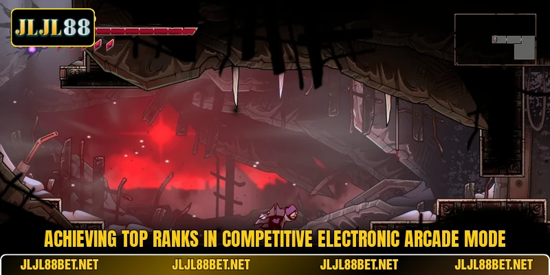 Achieving top ranks in competitive electronic arcade mode Achieving top ranks in competitive electronic arcade mode