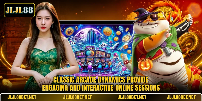 Classic Arcade dynamics provide engaging and interactive online sessions Classic Arcade dynamics provide engaging and interactive online sessions