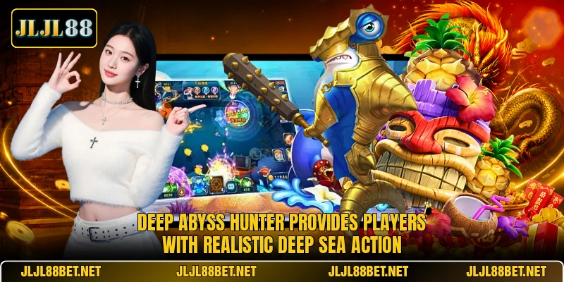Deep Abyss Hunter provides players with realistic deep sea action Deep Abyss Hunter provides players with realistic deep sea action