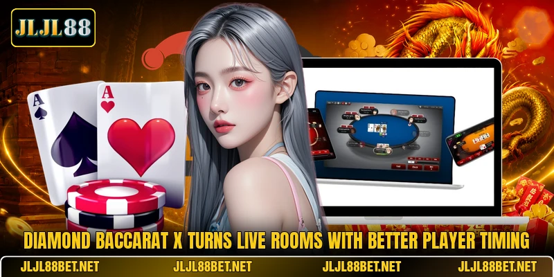 Diamond Baccarat X Turns Live Rooms With Better Player Timing Diamond Baccarat X Turns Live Rooms With Better Player Timing