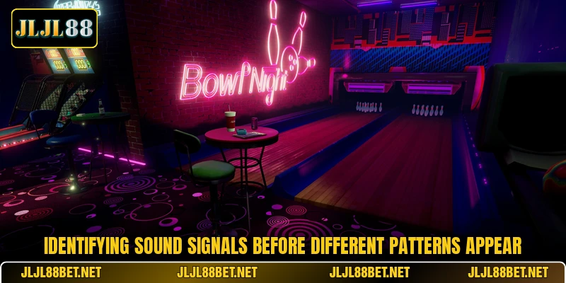 Identifying sound signals before different patterns appear Identifying sound signals before different patterns appear