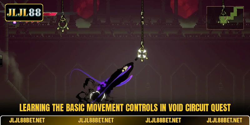 Learning the basic movement controls in void circuit quest Learning the basic movement controls in void circuit quest
