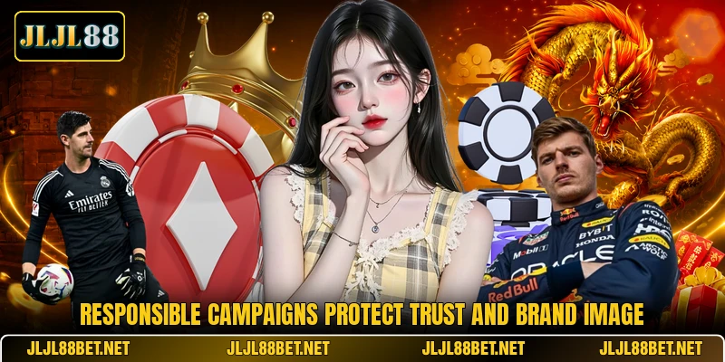 Responsible campaigns protect trust and brand image Responsible campaigns protect trust and brand image